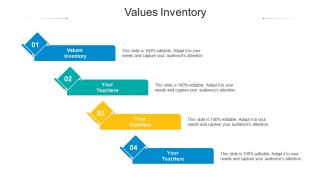 Values inventory ppt powerpoint presentation inspiration designs cpb