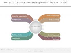 Values Of Customer Decision Insights Ppt Example Of Ppt
