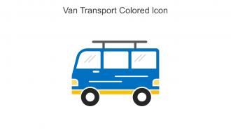 Van Transport Colored Icon In Powerpoint Pptx Png And Editable Eps Format
