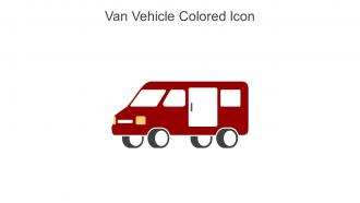 Van Vehicle Colored Icon In Powerpoint Pptx Png And Editable Eps Format