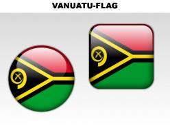 Vanuatu country powerpoint flags