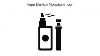 Vape Device Monotone Icon In Powerpoint Pptx Png And Editable Eps Format