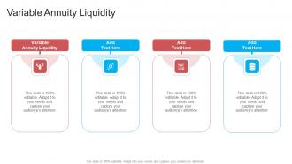 Variable Annuity Liquidity In Powerpoint And Google Slides Cpb