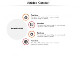 Variable concept ppt powerpoint presentation outline vector cpb