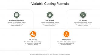 Variable Costing Formula In Powerpoint And Google Slides Cpb