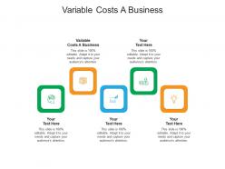 Variable costs a business ppt powerpoint presentation inspiration files cpb