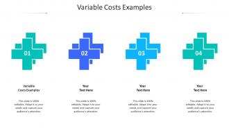 Variable costs examples ppt powerpoint presentation pictures samples cpb