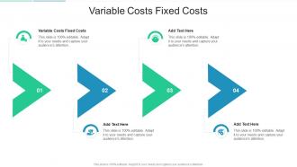 Variable Costs Fixed Costs In Powerpoint And Google Slides Cpb