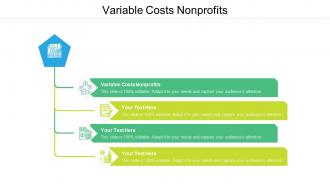 Variable costs nonprofits ppt powerpoint presentation ideas samples cpb