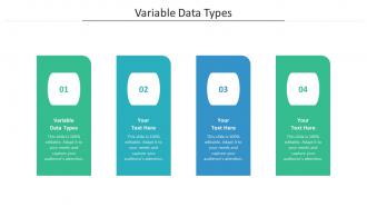 Variable data types ppt powerpoint presentation show guidelines cpb