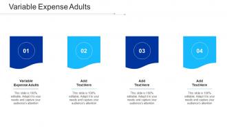 Variable Expense Adults Ppt Powerpoint Presentation Portfolio Deck Cpb