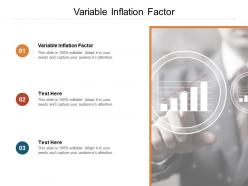 Variable inflation factor ppt powerpoint presentation layouts templates cpb