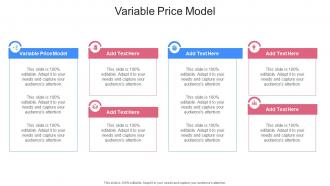 Variable Price Model In Powerpoint And Google Slides Cpb