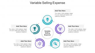 Variable Selling Expense Ppt Powerpoint Presentation Styles Example Cpb