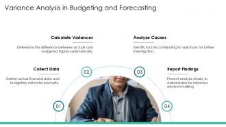Variance Analysis Steps From Data Gathering To Interpretation PPT Guidelines AT Informative Customizable