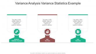 Variance Analysis Variance Statistics Example In Powerpoint And Google Slides Cpb
