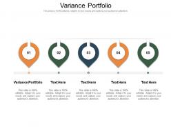 Variance portfolio ppt powerpoint presentation gallery inspiration cpb