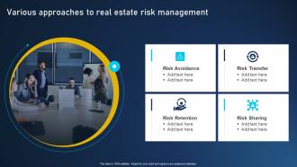 Various Approaches To Real Estate Risk Management Developing Risk Management