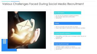 Various Challenges Faced During Social Media Recruitment