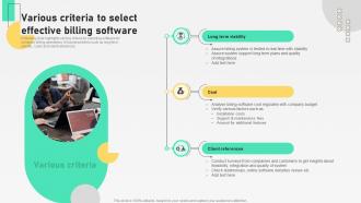 Various Criteria To Select Effective Billing Software Automation For Customer Database