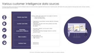 Various Customer Intelligence Data Sources