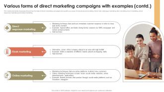 Various Forms Of Direct Marketing Campaigns Promotional Activities To Attract MKT SS V Aesthatic Image