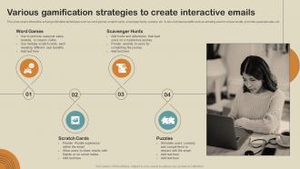 Various Gamification Strategies To Create Interactive Emails Boost Customer Engagement MKT SS