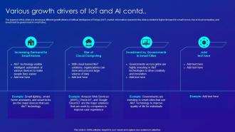Various Growth Drivers Of IOT And Ai Merging AI And IOT Images Multipurpose