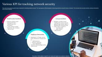 Various Kpi For Tracking Network Security