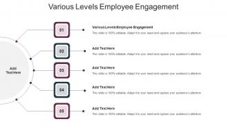 Various Levels Employee Engagement In Powerpoint And Google Slides Cpb