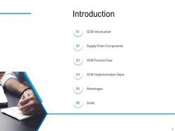Various phases of scm introduction ppt demonstration