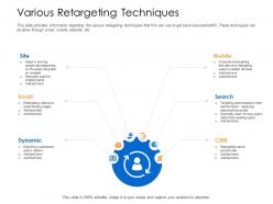 Various retargeting techniques searched keywords powerpoint presentation skills