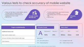 Various Tests To Check Accuracy Effective Guide To Build Strong Digital Recruitment