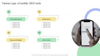 Various Type Of Mobile SEO Guide Internal And External Measures To Optimize