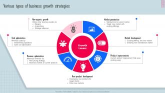 Various Types Of Business Growth Strategies Key Strategies For Organization Growth And Development Strategy SS V