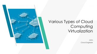 Various Types Of Cloud Computing Virtualization PPT Template AT Various Types Of Cloud Computing Virtualization PPT Template AT
