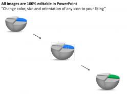 Vc 4p of marketing strategy with icons powerpoint template