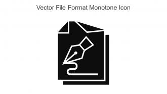 Vector File Format Monotone Icon In Powerpoint Pptx Png And Editable Eps Format
