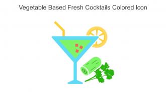 Vegetable Based Fresh Cocktails Colored Icon In Powerpoint Pptx Png And Editable Eps Format