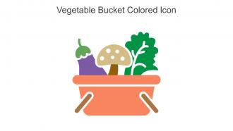 Vegetable Bucket Colored Icon In Powerpoint Pptx Png And Editable Eps Format