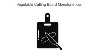 Vegetable Cutting Board Monotone Icon In Powerpoint Pptx Png And Editable Eps Format