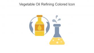 Vegetable Oil Refining Colored Icon In Powerpoint Pptx Png And Editable Eps Format