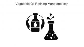 Vegetable Oil Refining Monotone Icon In Powerpoint Pptx Png And Editable Eps Format