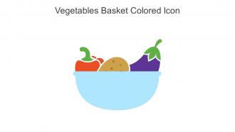 Vegetables Basket Colored Icon In Powerpoint Pptx Png And Editable Eps Format