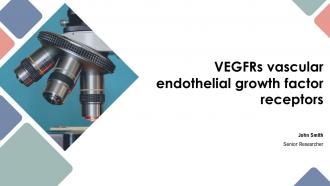 Vegfrs Vascular Endothelial Growth Factor Receptors PPT Template ST AI