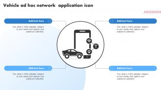 Vehicle Ad Hoc Network Application Icon