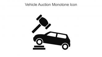 Vehicle Auction Monotone Icon In Powerpoint Pptx Png And Editable Eps Format
