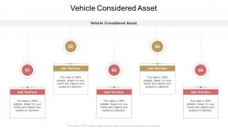 Vehicle Considered Asset In Powerpoint And Google Slides Cpb