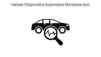 Vehicle Diagnostics Automotive Monotone Icon In Powerpoint Pptx Png And Editable Eps Format