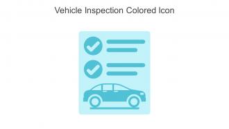 Vehicle Inspection Colored Icon In Powerpoint Pptx Png And Editable Eps Format